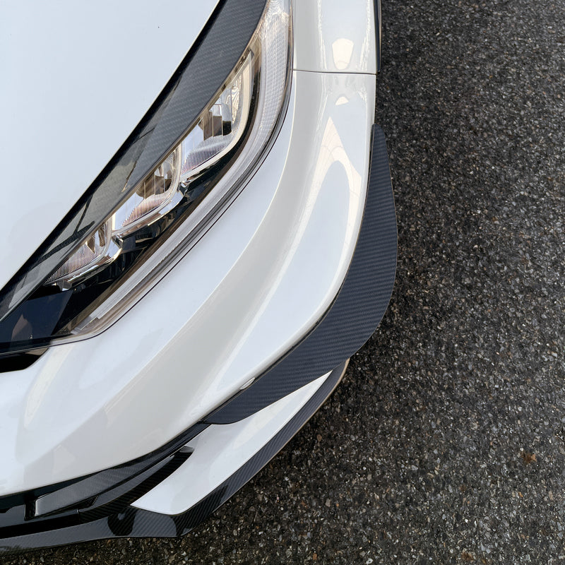 Toyota GR YARIS GXPA16 Gen 2 facelift EPA Type front bumper canard