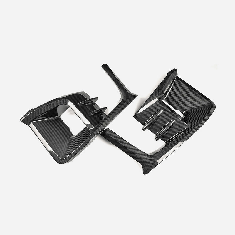 Toyota Yaris GR GXPA16 Gen 2 facelift front fog light cover pair (Stick on type)