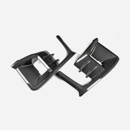 Toyota Yaris GR GXPA16 Gen 2 facelift front fog light cover pair (Stick on type)