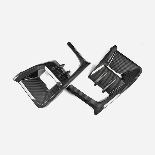 Toyota Yaris GR GXPA16 Gen 2 facelift front fog light cover pair (Stick on type)