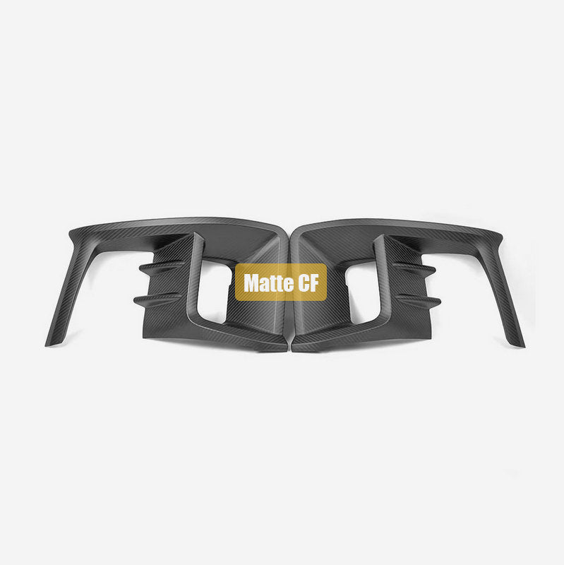 Toyota Yaris GR GXPA16 Gen 2 facelift front fog light cover pair (Stick on type)