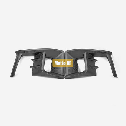 Toyota Yaris GR GXPA16 Gen 2 facelift front fog light cover pair (Stick on type)