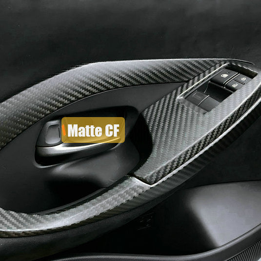 Toyota Yaris GR GXPA16 Gen 2 facelift inner door handle cover pair (Stick on type)