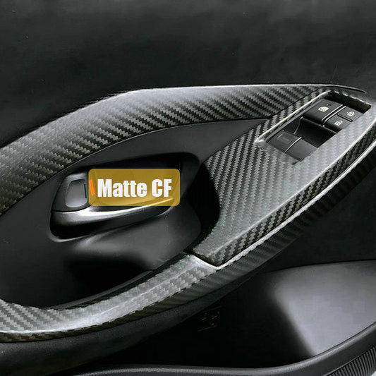 Toyota Yaris GR GXPA16 Gen 2 facelift inner door handle cover pair (Stick on type)