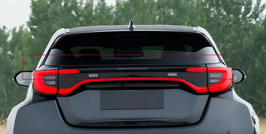 Toyota Yaris GR GXPA16 Gen 2 facelift G type rear spoiler 3pcs (Stick on type)