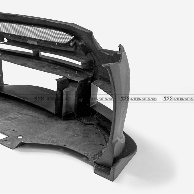 Nissan MY17 R35 GTR TR2 Type front bumper inc. front lip, 4pcs canard (Fit MY17 front bumper） without surface coating
