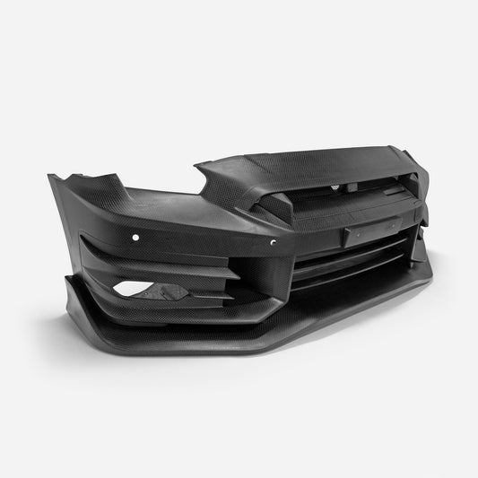 Nissan 2024 R35 GTR TSM24 Type Front Bumper (Included Front lip/ Front under diffuser）without surface coating