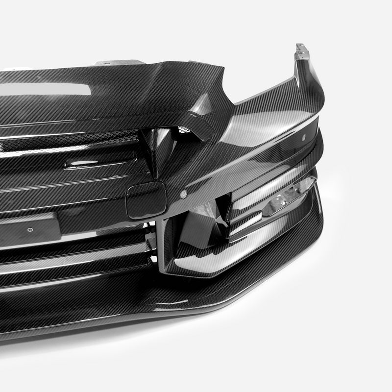 Nissan2024 R35 GTR TSM24 Type Front Bumper (Included Front lip/ Front under diffuser）portion gloss, with surface coating  with surface coating