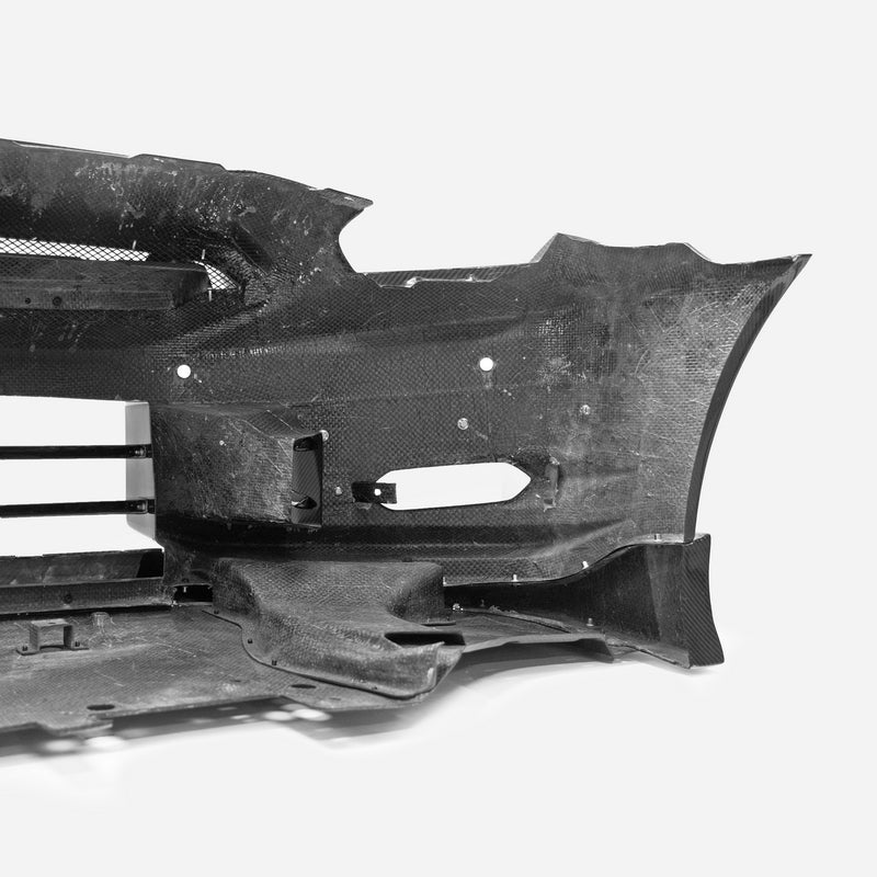 Nissan2024 R35 GTR TSM24 Type Front Bumper (Included Front lip/ Front under diffuser）portion gloss, with surface coating  with surface coating
