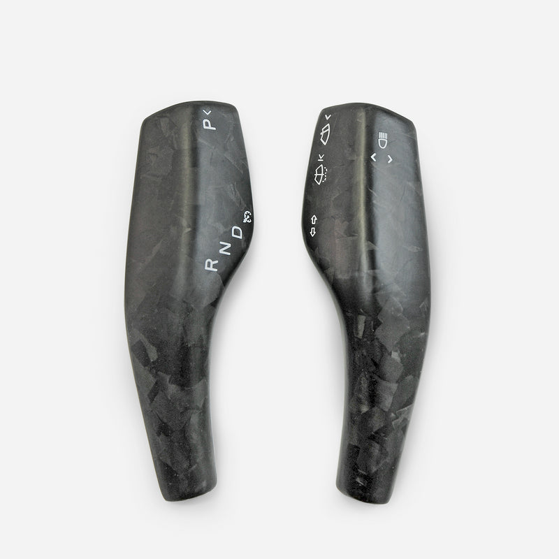 Tesla Model 3 Model Y Molded Turn Signal and Shifting Stalk Covers