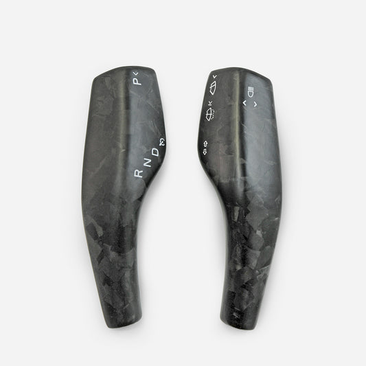 Tesla Model 3 Model Y Molded Turn Signal and Shifting Stalk Covers