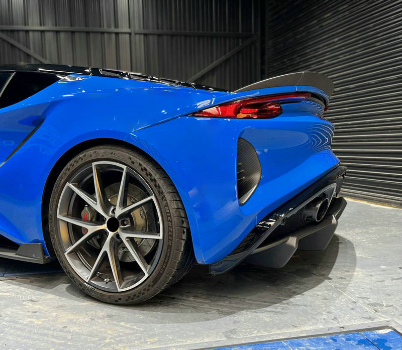 Lotus 2022 Emira OD Type rear diffuser