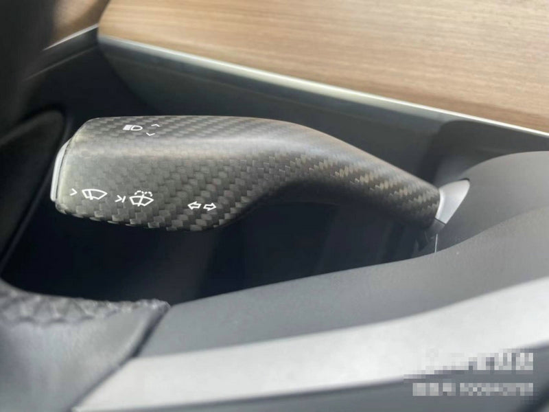 Tesla Model 3 Model Y Molded Turn Signal and Shifting Stalk Covers