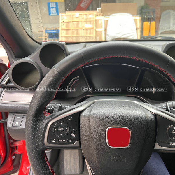 HondaCivic FK7 FK8 Type R EPR Type A 60mm double gauge pod (Can use on LHD or RHD vehicle)