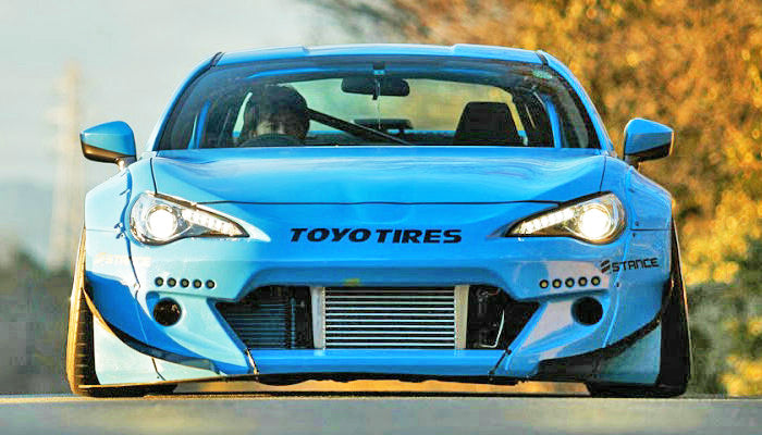 TOYOTA BRZ FT86 GT86 FRS RB Ver 2 Front Bumper WIth Front Lip & Canards
