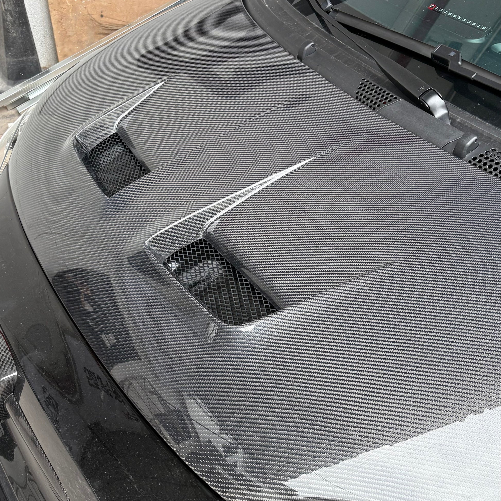 Fiat 07+ Fiat 595 500 Abarth TM Type vented hood