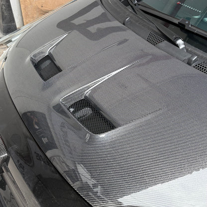 Fiat 07+ Fiat 595 500 Abarth TM Type vented hood