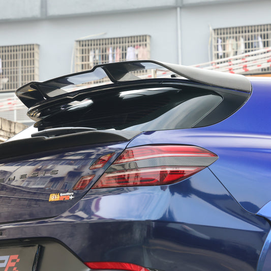 Genesis G70 2022 facelift Hyperblade rear roof spoiler