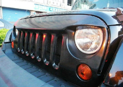 JEEP JK Wrangler Rubicon Angry Bird Style Front Grille
