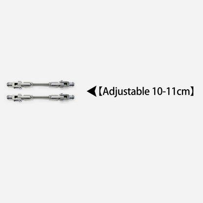 Universal alumimum support bar strut rods (Adjustable 10-11cm)