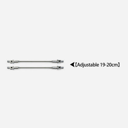 Universal alumimum support bar strut rods (Adjustable 19-20cm)