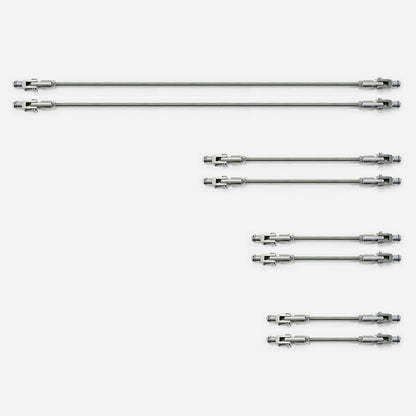 Universal alumimum support bar strut rods (Adjustable 19-20cm)