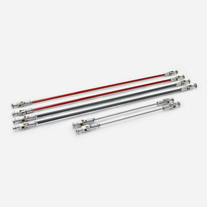 Universal alumimum support bar strut rods (Adjustable 29-30cm)
