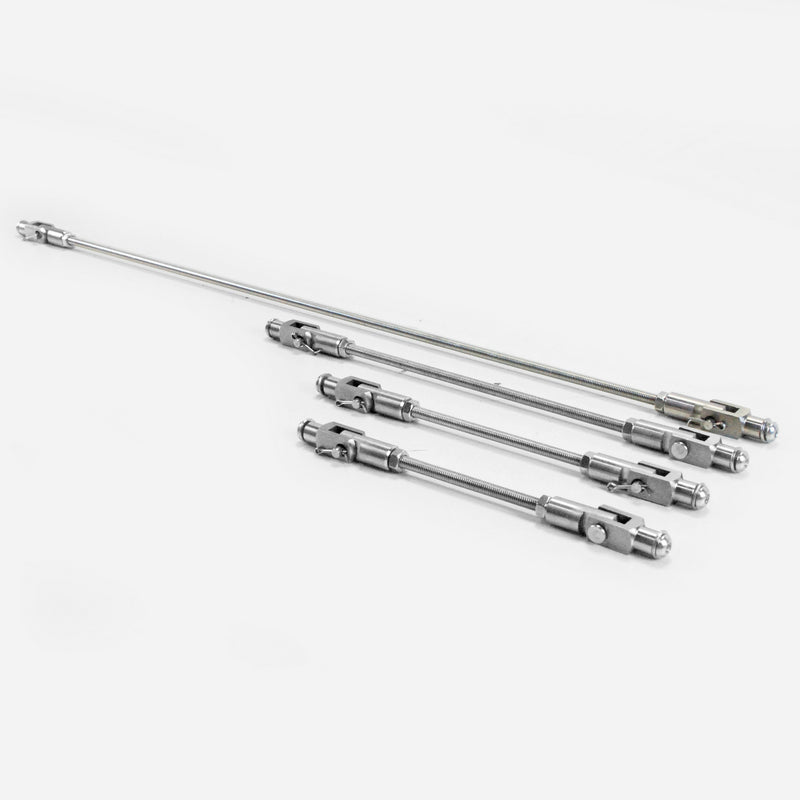 Universal alumimum support bar strut rods (Adjustable 58-59cm)