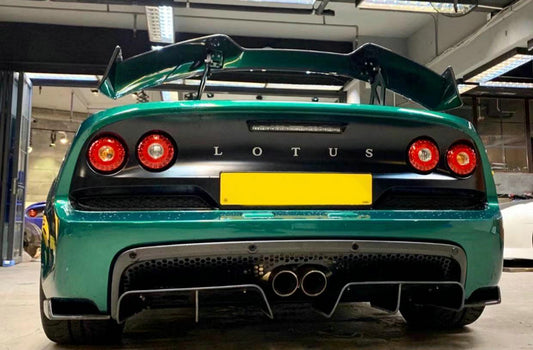 Lotus Exige V6 Cup 380 Sport style rear wing