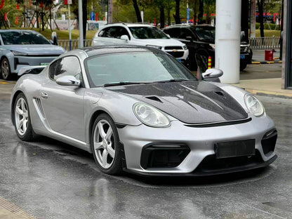 Porsche Cayman 987.1 GT4 Type front bumper with front fog light