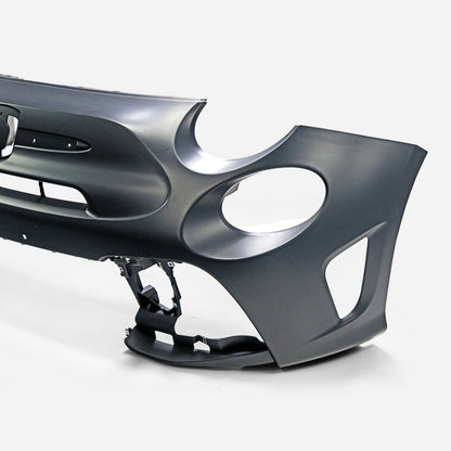 Fiat 500 15+ upgrade to Abarth  plastic front bumper (500 EU 16-25 facelift S4)