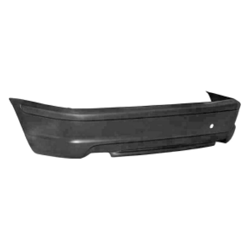BMW 98-05 E46 4D M-Tech Type rear bumper (Twin exhaust) (4 Door only)  (With or without PDC hole)