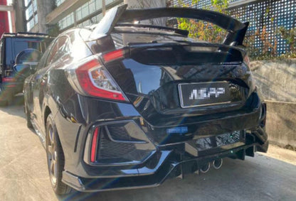 Honda 10th Generation Civic FC/FK7 TR Rear Lip with fog cover