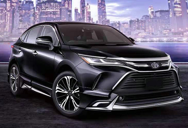 22 Toyota Harrier XU80 MOD Type full kit included chrome trim (FL, DP, RL)