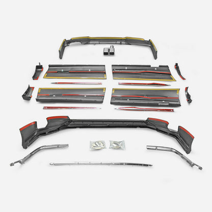 17-20 Toyota Noah 80 Facelift MOD Type full kit included chrome trim (FL, DP, RL)