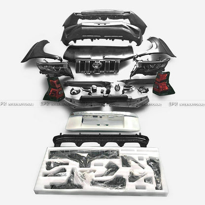 TOYOTA Prado 10-17 to 18 conversion kit(Front bumper/Front Fender/Front Grill/Head light/Hood/Rear Bumper/Tail light)