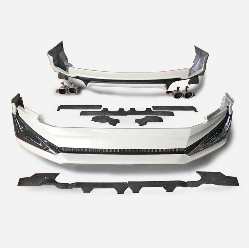 TOYOTA PRADO 18 M-Style Lip kit(Front lip/Rear lip/4 tail muffler tips)