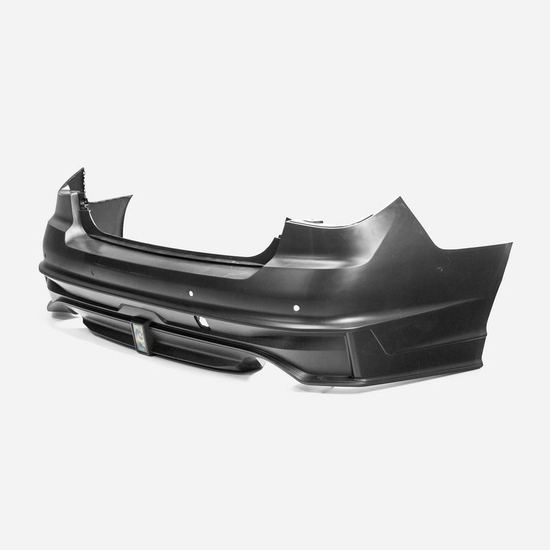 Infiniti Q50 V37 Nismo Type rear bumper with fog light 3Pcs (Fits facelift model)