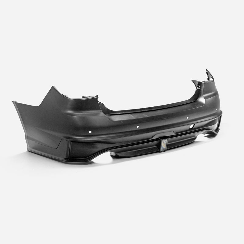 Infiniti Q50 V37 Nismo Type rear bumper with fog light 3Pcs (Fits facelift model)