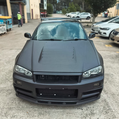 Nissan Skyline R34 GT-R BNR34 Plastic NSM ZT front bumper