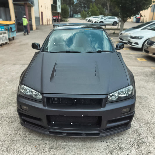 Nissan Skyline R34 GT-R BNR34 Plastic NSM ZT front bumper