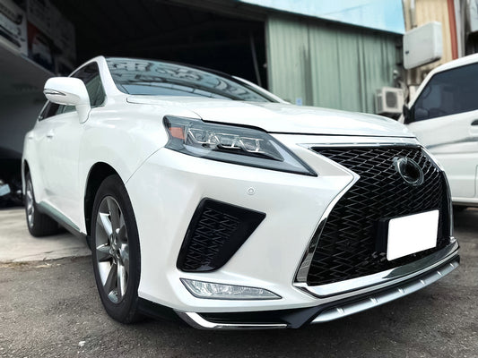09 Lexus RX to 20 F sport front bumper and headlight