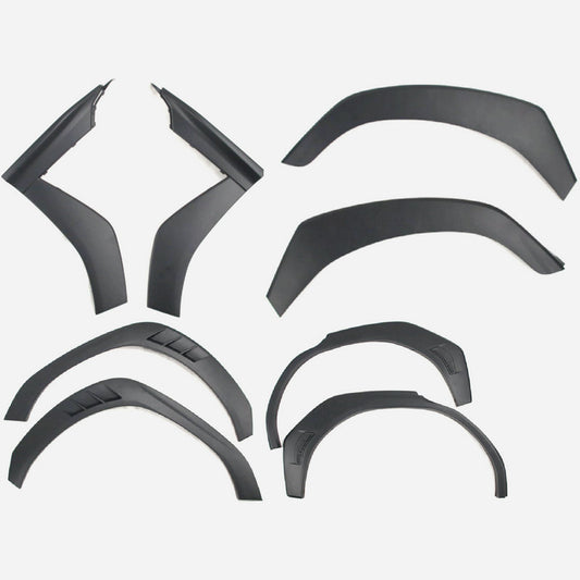 Subaru Subaru VBH WRX OE Type front & rear fender flares set Matt Black