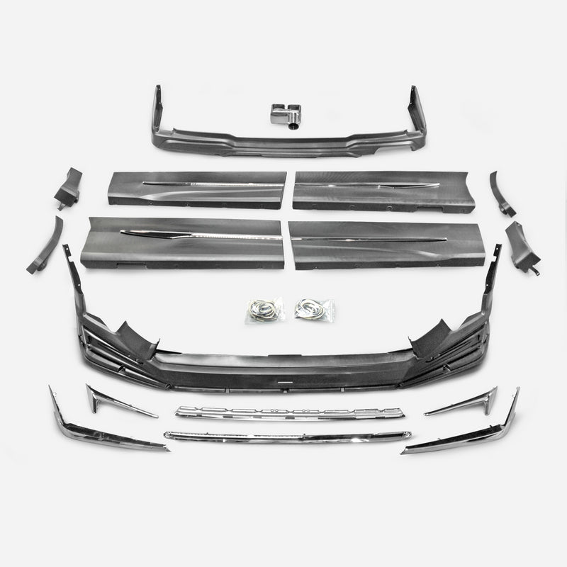 17-20 Toyota Voxy 80 Facelift MOD Type full kit included chrome trim (FL, DP, RL)