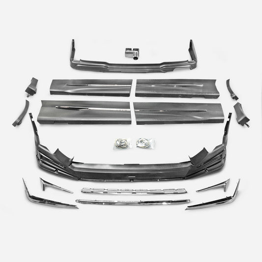 17-20 Toyota Voxy 80 Facelift MOD Type full kit included chrome trim (FL, DP, RL)