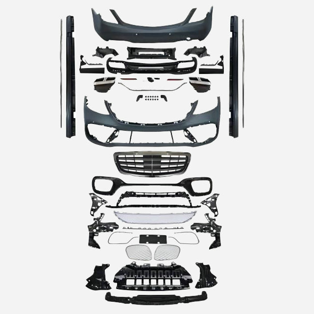 Mercedes-Benz 18-22 W222 S-Class to S65 Conversion Kit(FB/FG with ACC/SS/RB)