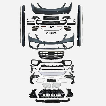 Mercedes-Benz 18-22 W222 S-Class to S65 Conversion Kit(FB/FG with ACC/SS/RB)