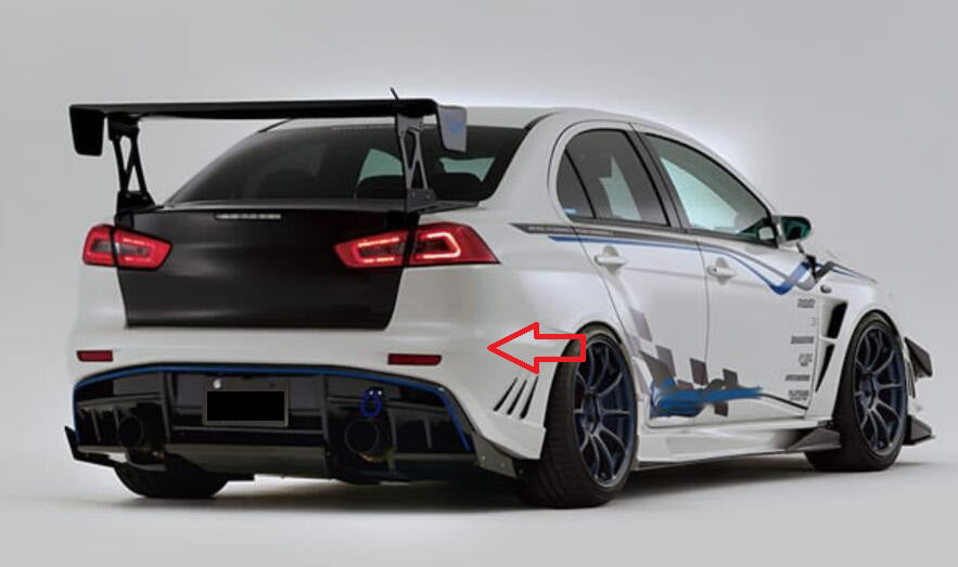 MITSUBISHI EVO 10 VRS Style Ultimate Rear Bumper