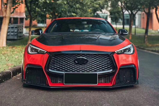 Infiniti Q60 Project Black S Concept front bumper