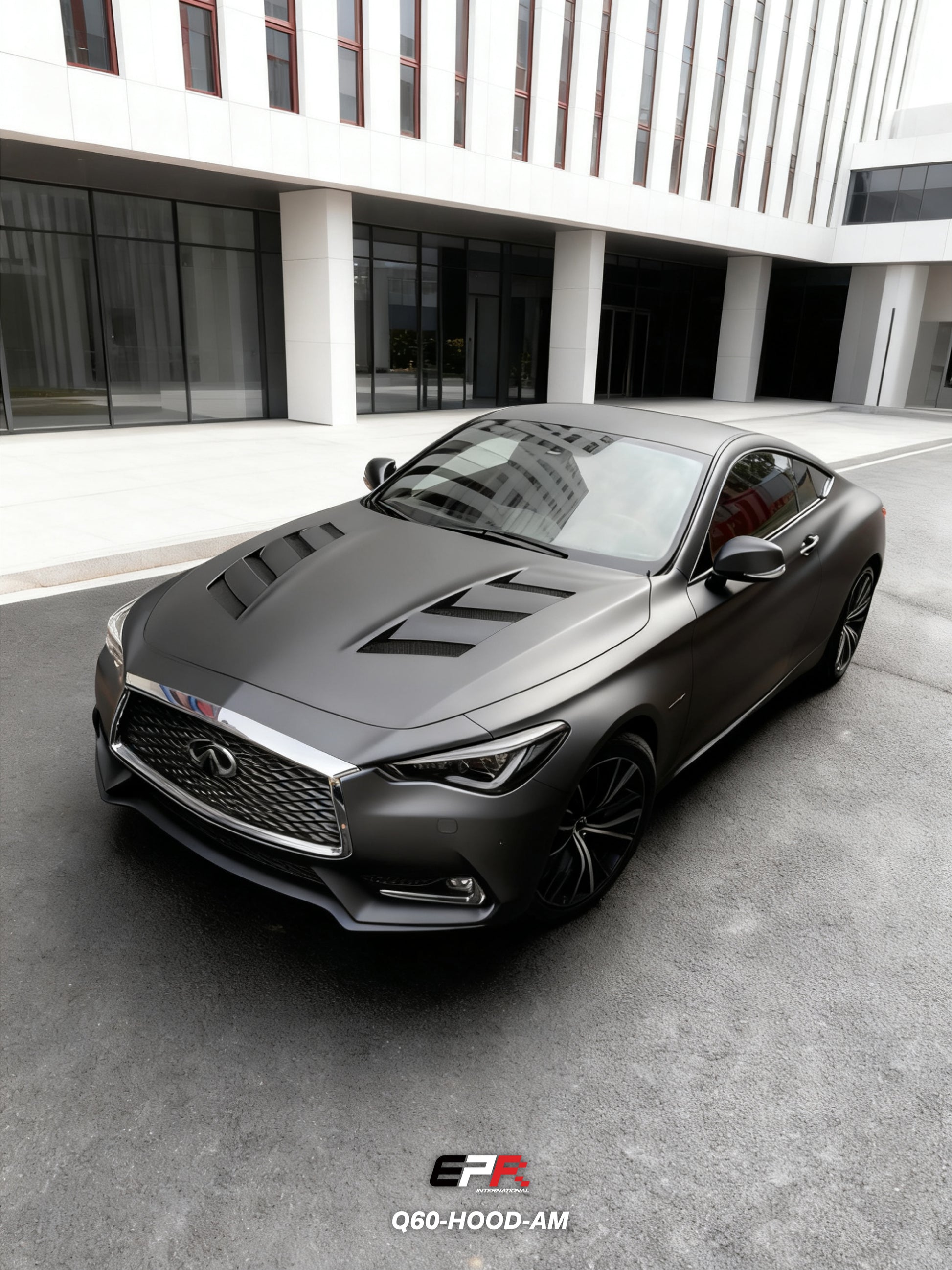 Infiniti Q60 CV37 17 onwards AM Type Hood